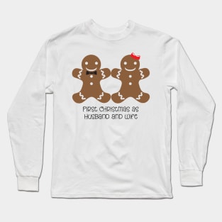 First Christmas as Husband and Wife Long Sleeve T-Shirt